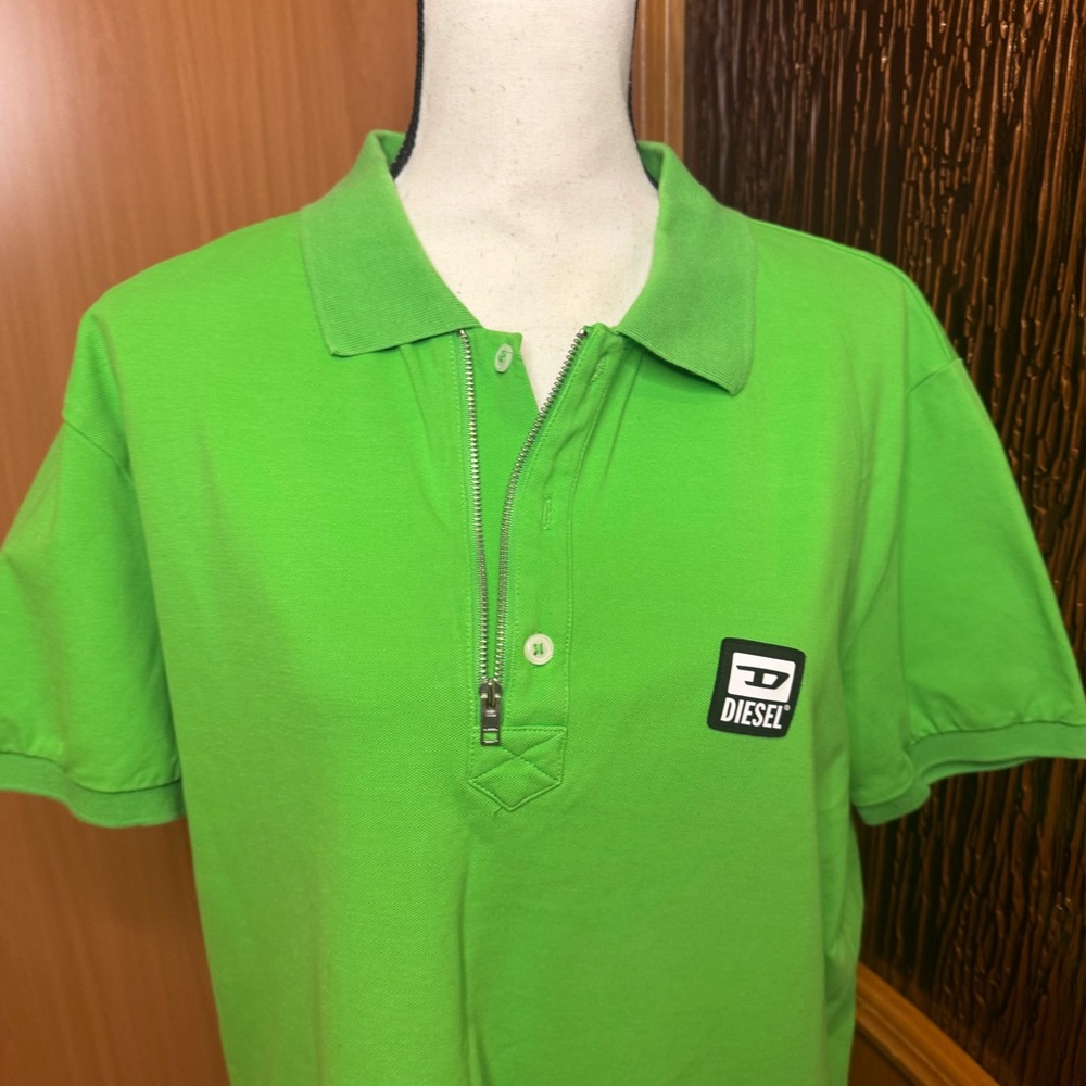 Diesel men’s polo t shirt logo Sz XXL